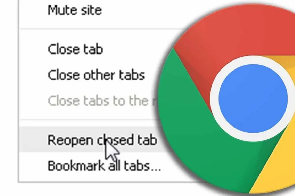 reopen closed tab chrome